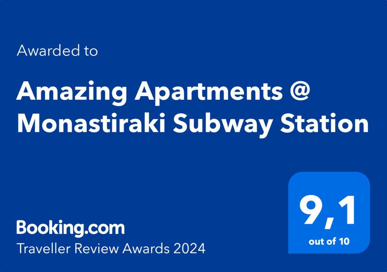 Amazing Apartments @ Aiolou Str. Aten Exteriör bild